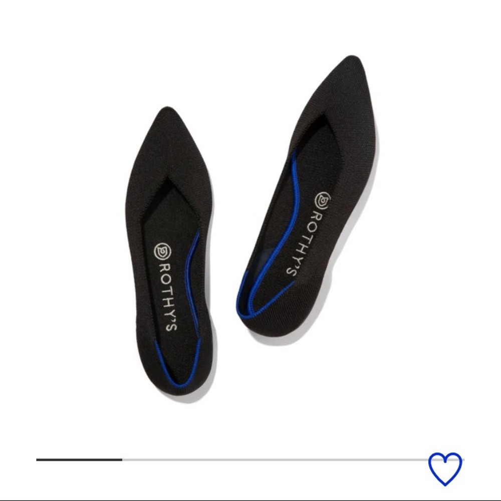 Rothy’s Black Pointed Flats - Picture 3 of 4